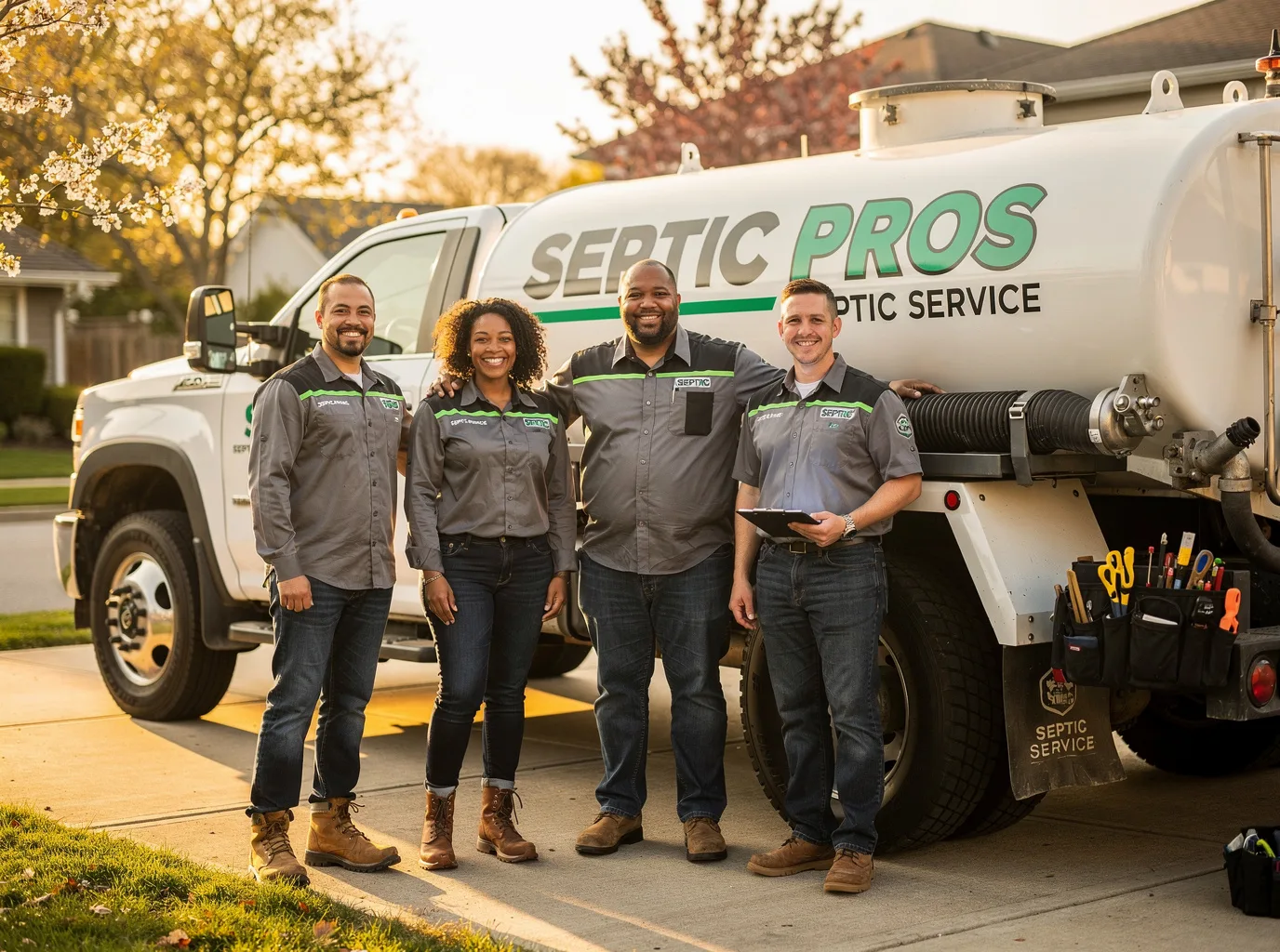 Septic Tank Pumping company in Santa Maria, TX